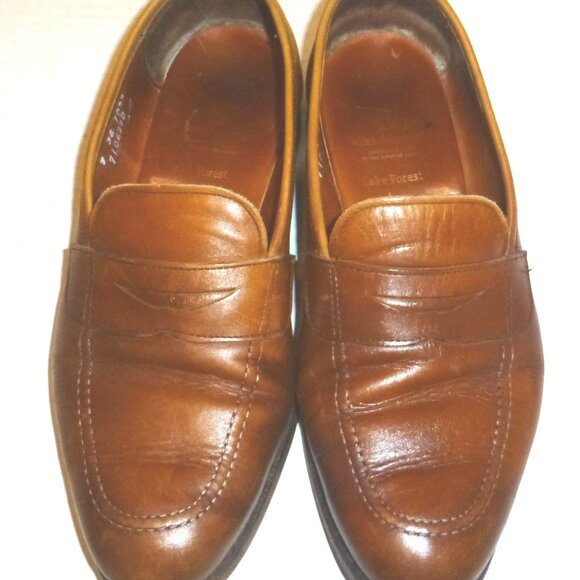Allen Edmonds Lake Forest Men's Leather Shoes Size: 9 EEE Brown PLEASE READ - Picture 1 of 12